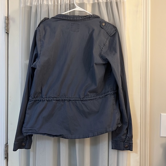 Navy blue utility jacket - Picture 2 of 3